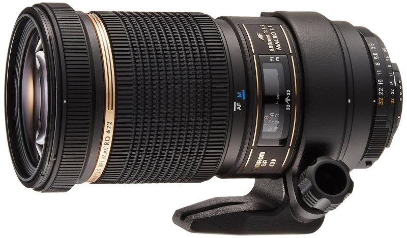【中古】TAMRON 単興味の中心マクロ命令水晶体 SP AF180粍 F3.5 Di MACRO 1:1 ニコン用 フルサイズ相応う B01N