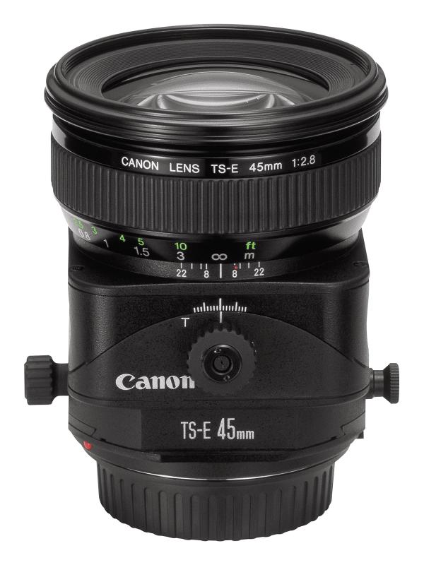 【中古】Canon テイルト・シフトレンズ TS-E45 F2.8 フルサイズ相応う 写真機 中古 一般受け おすすめ 高画質