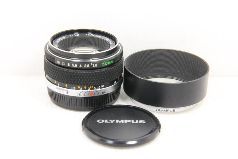 【中古】Olympus MF水晶体 OM 50粍 F1.8