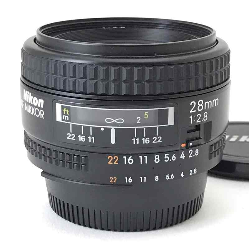 【中古】Nikon ニコン AF NIKKOR 28mm F2.8 カメラ 中古 人気 おすすめ 高画質