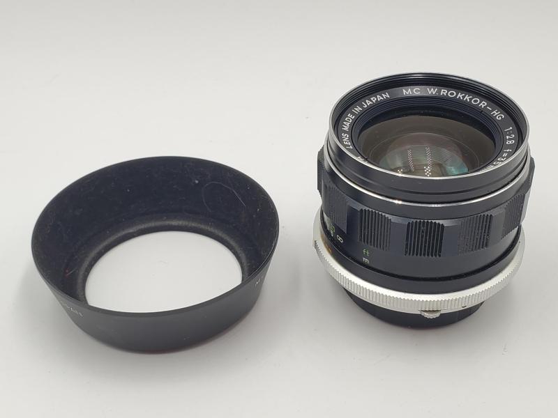 【中古】MINOLTA ミノルタ MC W.ROKKOR-HG 35mm F2.8｜カメラFanks-PROShop2nd店