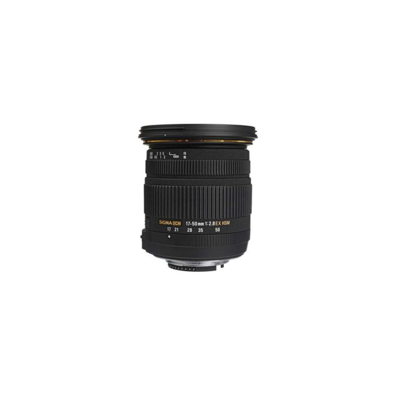 【中古】SIGMA 判定基準望遠レンズ 17-50粍 F2.8 EX DC os HSM シグマ用 APS-C専用