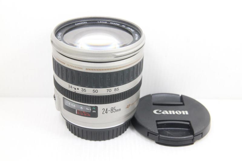 【中古】Canon EF 水晶体 24-85粍 F3.5-4.5 USM しろがね色