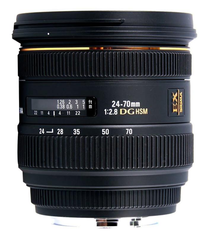 【中古】SIGMA 判定基準望遠レンズ 24-70粍 F2.8 IF EX DG HSM ニコン用 フルサイズ相応う 571559