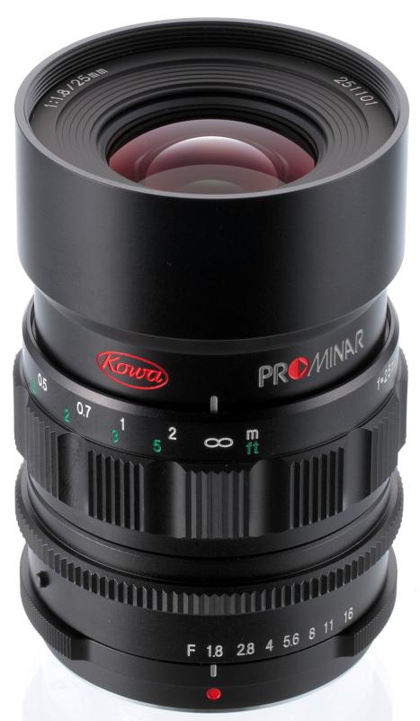 【中古】Kowa 単興味の中心水晶体 黒いこと マイクロフォーサーズ専用 黒いこと PROMINAR 8.5粍 F2.8 BK 写真機 中古 一般受け おすすめ 高画質