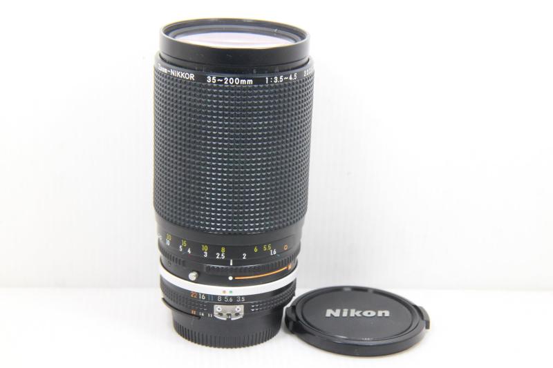 【中古】Nikon MF水晶体 Ai 35-200粍 F3.5-4.5s