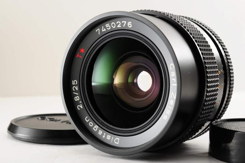【中古】CONTAX Carl Zeiss DistagonT* 25粍 F2.8 写真機 中古 一般受け おすすめ 高画質