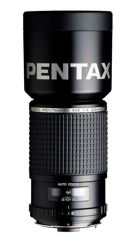 【中古】Pentax smc FA 645 200mm F4 (IF) レンズ ブラック。