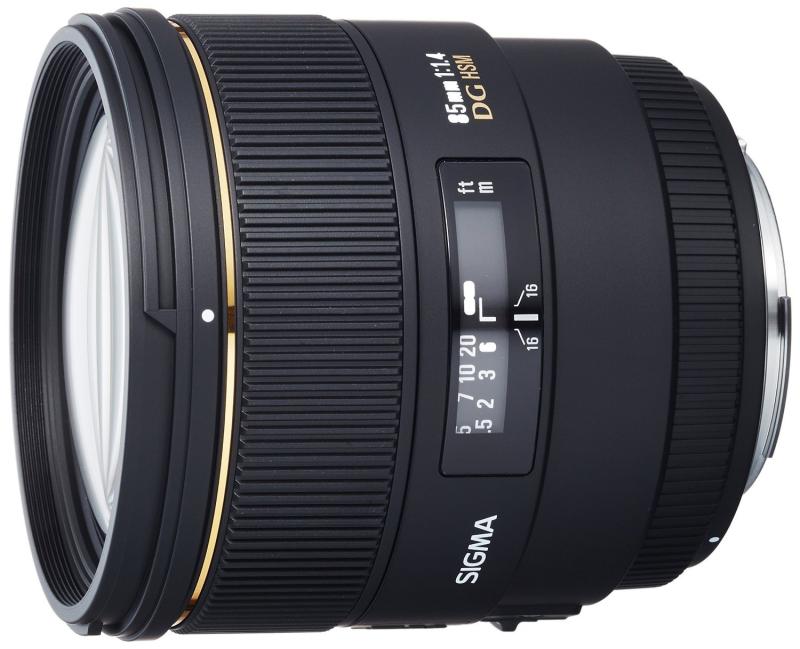 【中古】SIGMA 単興味の中心中望遠水晶体 85粍 F1.4 EX DG HSM シグマ用 フルサイズ相応う 320560