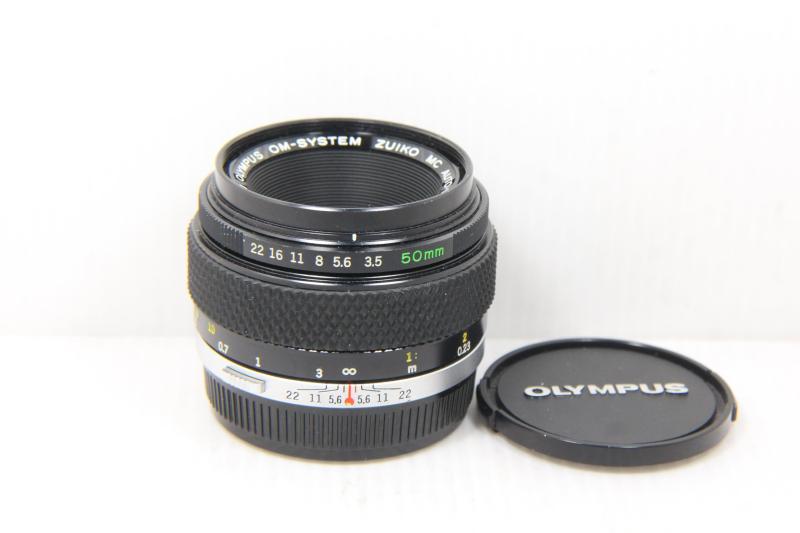 【中古】Olympus MF水晶体 OM 50粍 F3.5 macro