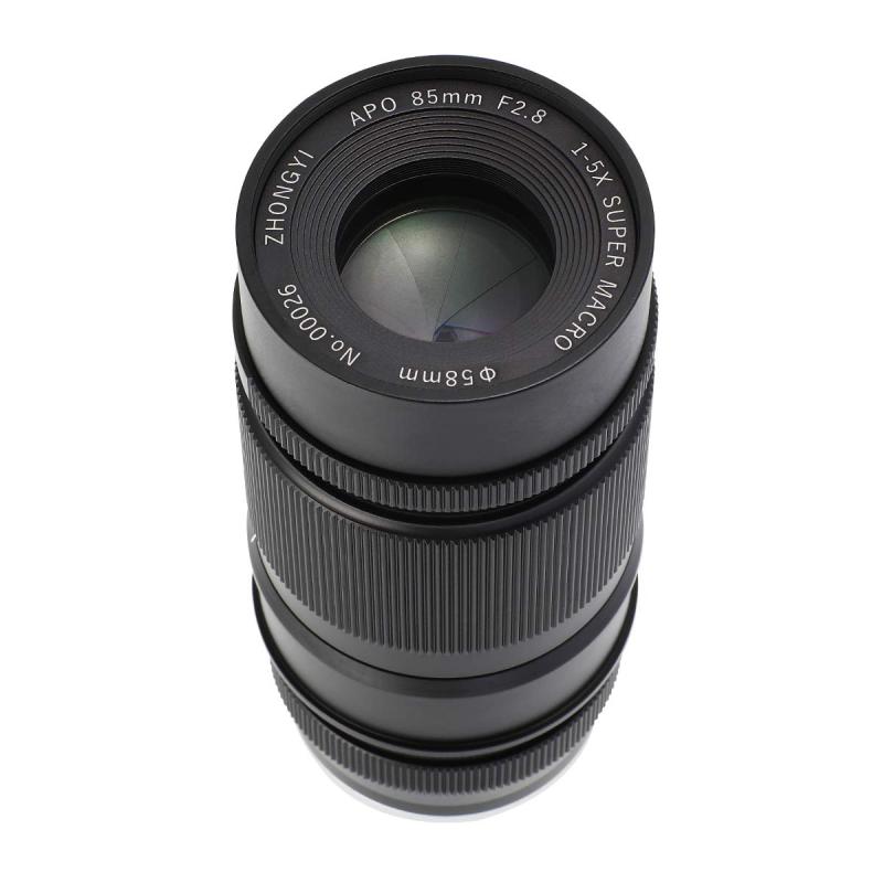 【中古】中一光学 (ZHONG YI OPTICS) 単焦点レンズ APO 85mm F2.8 SUPER MACRO 1-5X (Eマウント 互換品 ソニーE用の)｜カメラFanks-PROShop2nd店
