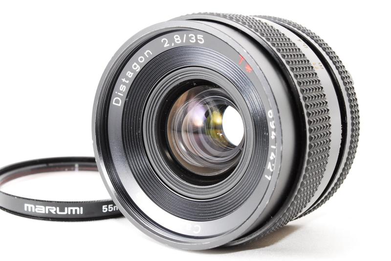 【中古】Contax Distagon 35粍 F2.8 T* (Carl Zeiss) MMJ 写真機 中古 一般受け おすすめ 高画質