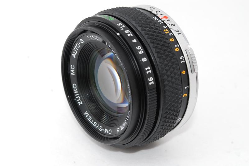 【中古】OLYMPUS オリンパス OM-SYSTEM ZUIKO MC AUTO-S 50mm F1.8 120,500円