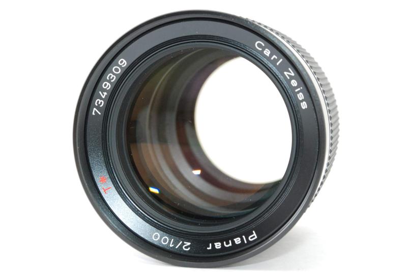 【中古】CONTAX コンタックス Carl Zeiss Planar 100粍 F2 T* 写真機 中古 一般受け おすすめ 高画質