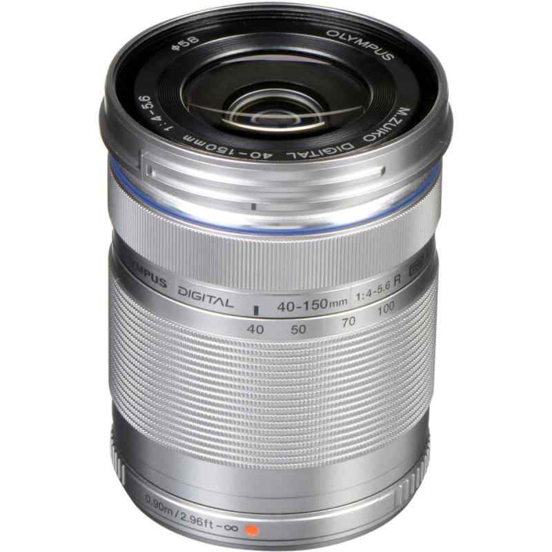 【中古】Olympus M.Zuiko Digital - Telephoto zoom lens - 40 mm - 150 mm - f/4.0-5.6 ED R - Micro Four Thirds - for Olympus E-PL5