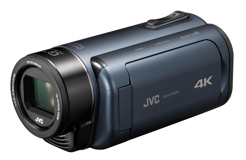 【中古】JVCKENWOOD JVC テレビカメラ Everio 青碧 R 4K映画化 雨合羽 防塵 ディープオーシャンブルー GZ-RY980-A 写真機 中古 一般受け おすすめ 高画質
