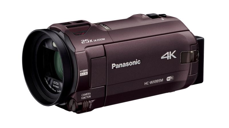 【中古】パナソニック 4K テレビカメラ WX995M 64GB ワイプ撮り 後ほどから手を加える 赤銅色 HC-WX995M-T
