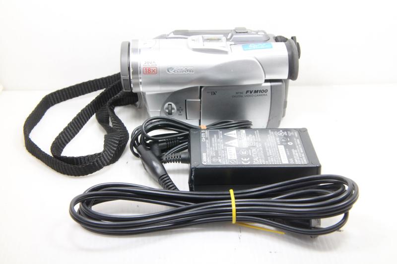 【中古】Canon キャノン　DM-FV M100　デジタルビデオカメラ　ミニDV