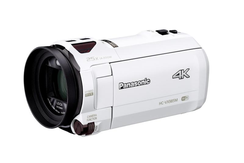 【中古】パナソニック 4K テレビカメラ VX985M 64GB 後ほどから手を加える 白いこと HC-VX985M-W