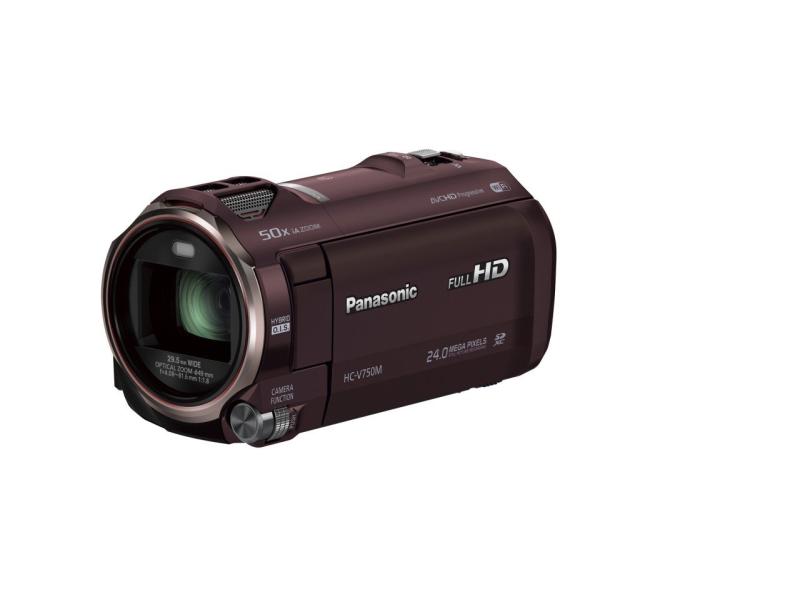 【中古】Panasonic デジタルハイビジョンビデオカメラ 内蔵メモリー32GB ブラウン HC-V750M-T｜カメラFanks-PROShop2nd店