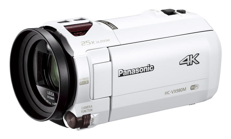 【中古】パナソニック デジタル4Kテレビカメラ VX980M 64GB 後ほどから手を加える 白いこと HC-VX980M-W