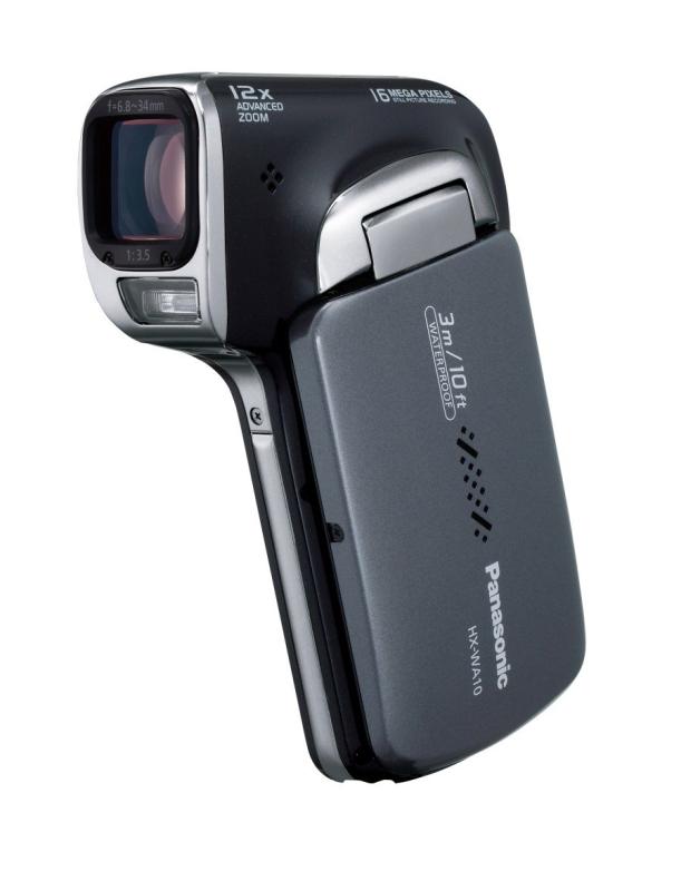 【中古】パナソニック 防水デジタルムービーカメラHX-WA10 サンターンブラック HX-WA10-K ブラック カメラ 中古 人気 おすすめ 高画質