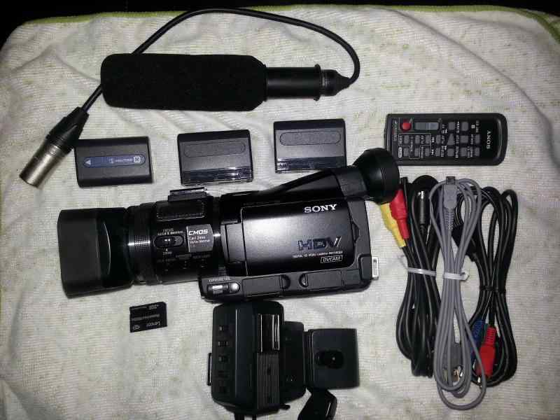 【中古】HVR-A1J HDVカムコーダー