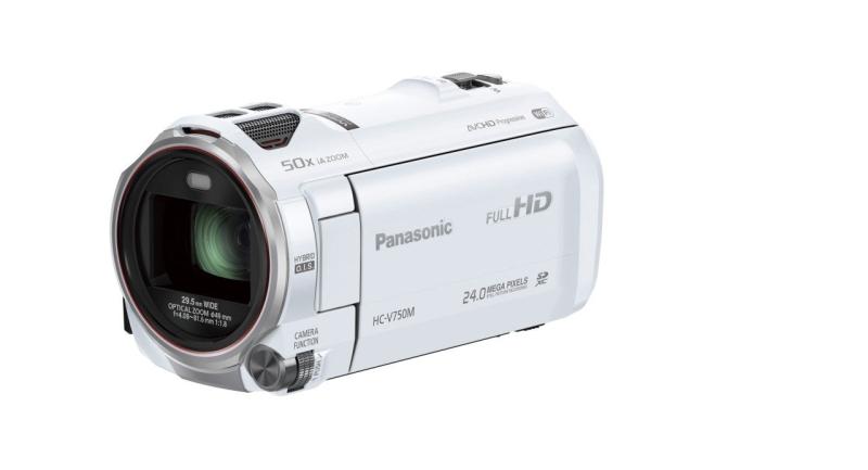 【中古】パナソニック デジタルハイビジョンビデオカメラ 内蔵記憶装置32GB 白いこと HC-V750M-W