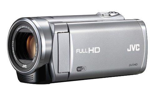 【中古】JVCケンウッド JVC ハイビジョンメモリームービー Everio GZ-EX250 16GB Wi-Fi積み上げる しろがね色 GZ-EX250-S