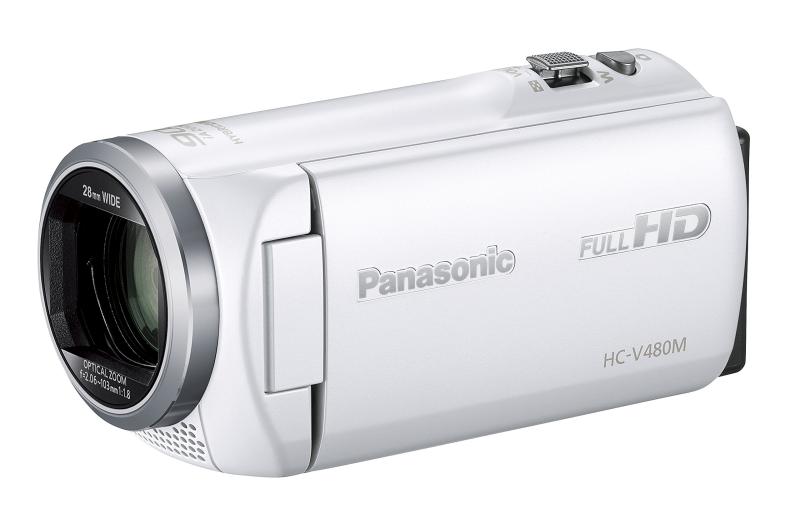 【中古】パナソニック 固定ディスクテレビカメラ V480M 32GB 白いこと 高倍率90倍望遠レンズ 白いこと HC-V480M-W 写真機 一眼一眼レフ 銀鏡受け答え 水晶体 中古 一般受け おすすめ 高画質