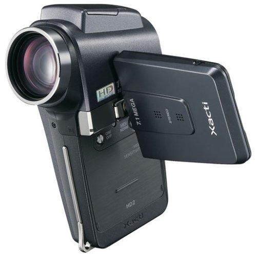【中古】SANYO 高品位テレビ相応うデジタルムービーカメラ Xacti (ザクティ) DMX-固定ディスク2(K) 黒いこと