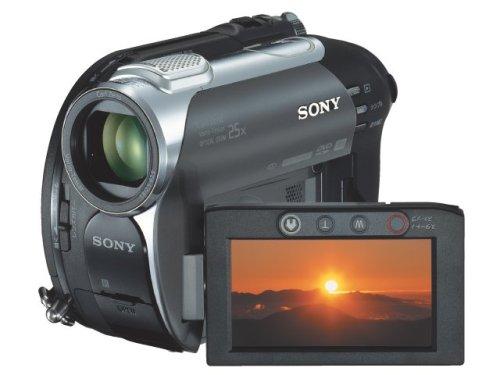 【中古】SONY デジタルビデオカメラレコーダー(DVD) グレー DCR-DVD308