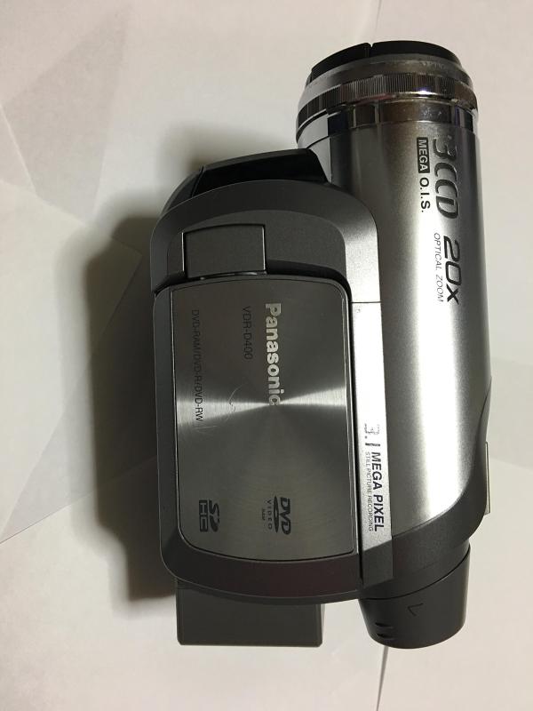 【中古】パナソニック 「ヴィデオディスクデジカム」 VDR-D400 しろがね色