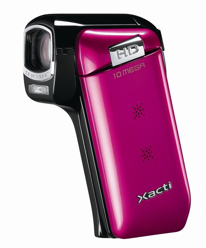 【中古】SANYO ハイビジョン デジタルムービーカメラ Xacti (ザクティ) DMX-CG10 ピンク DMX-CG10(P) カメラ 中古 人気 おすすめ 高画質