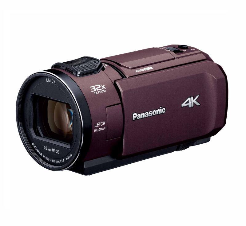 【中古】パナソニック 4K テレビカメラ VZX1M 64GB 後ほどから手を加える 赤銅色 HC-VZX1M-T
