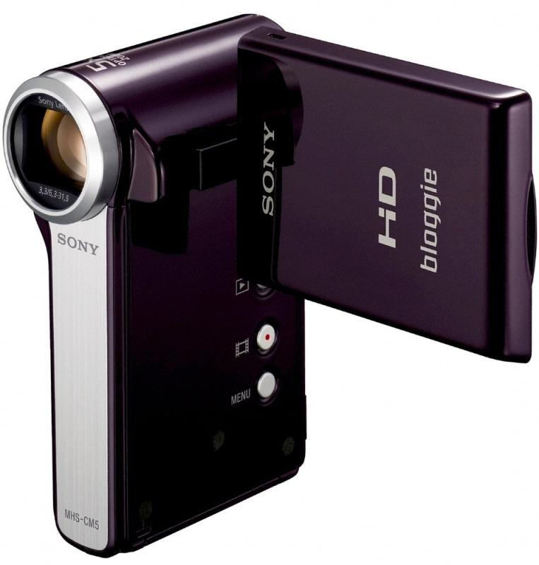 【中古】SONY モバイルHDスナップカメラ bloggie CM5 バイオレット MHS-CM5/V|カメラFanks-PROShop2nd店