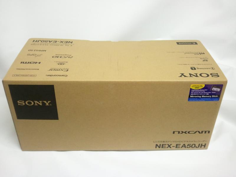 【中古】◆１台制限事項百貨店大売り出し店卸し資産取り計らう通貨価値◆SONY/ソニー 水晶体取り替えっこ式NXCAMカムコーダー テレビカメラ [NEX-EA50JH]