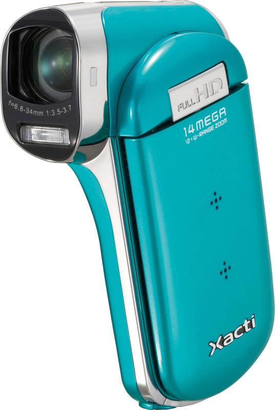 【中古】SANYO デジタルムービーカメラ Xacti CG100 ブルー ブルー DMX-CG100(L) カメラ 中古 人気 おすすめ 高画質