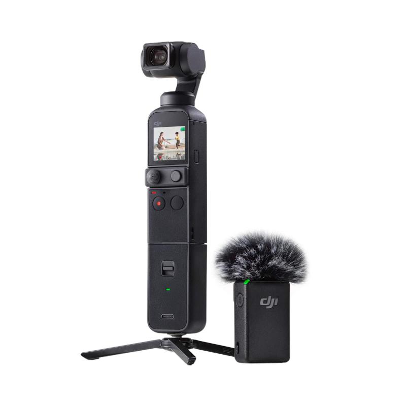 【中古】DJI Pocket 2 Creatorジャズバンド 3軸ジンバル 安定器 4K写真機、1/1.7inCMOS 64MP活動写真 人間の顔 トラッキング YouTube/Vlog用映像映画化 Android \u0026amp; iPhone相応うの携帯型