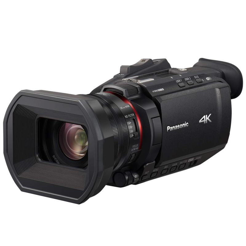 【中古】Panasonic X1500 4K プロフェッショナルビデオカメラ ブラック 24倍光学ズーム、WiFi HDライブストリーミング、HC-X1500 (USAブラック) カメラ 中古 人気 おすすめ 高画質 179,650円