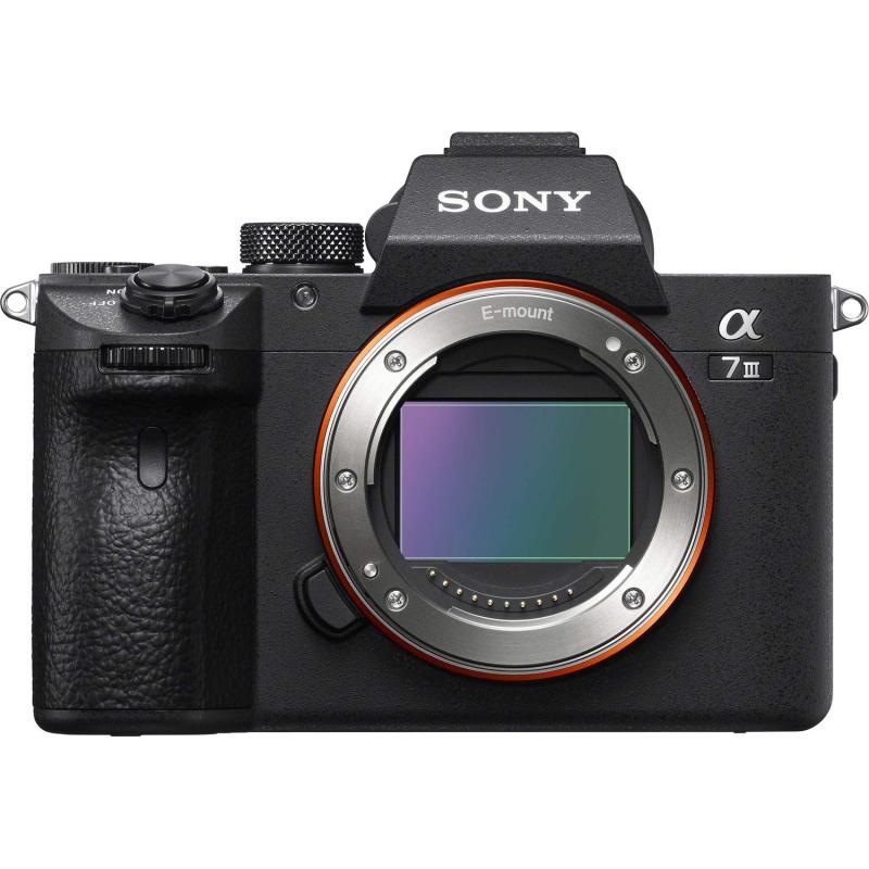 【中古】Sony a7 III Full-Frame Mirrorless Interchangeable-Lens Camera Optical with 3-Inch LCD, Black (ILCE7M3/B)