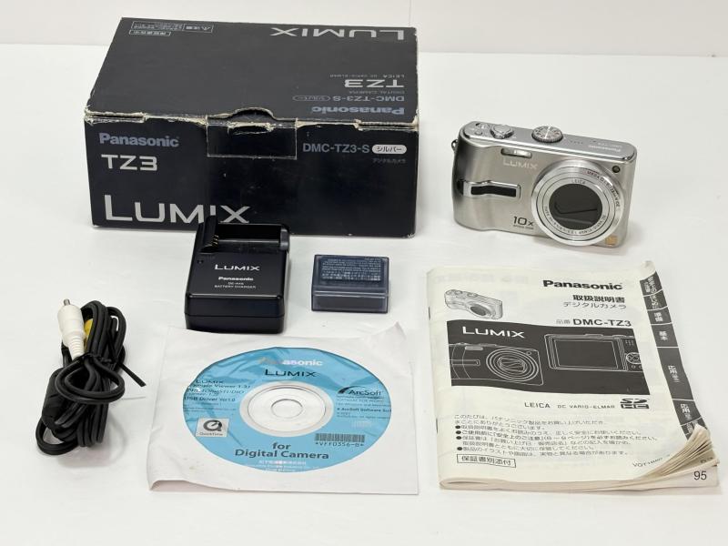 【中古】パナソニック デジタルカメラ LUMIX (ルミックス) DMC-TZ3 ブラウン|カメラFanks-PROShop2nd店