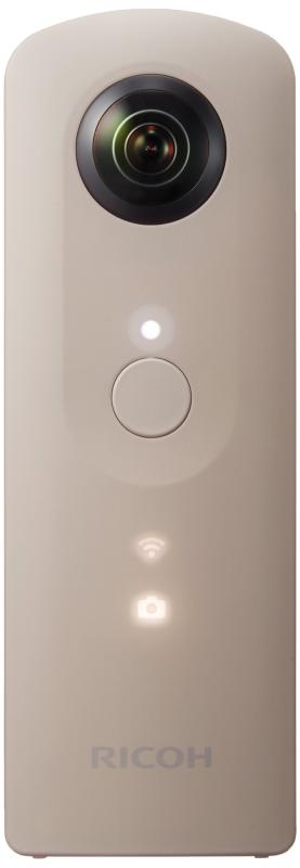 【中古】【確保済み品】 RICOH 360度写真機 RICOH THETA SC (ベージュ) 全一天写真機 910742 (確保済み品)