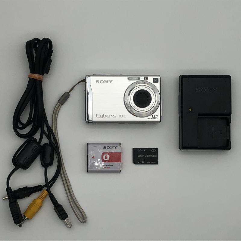 【中古】SONY デジタルカメラ Cyber-Shot(サイバーショット) W200 シルバー DSC-W200