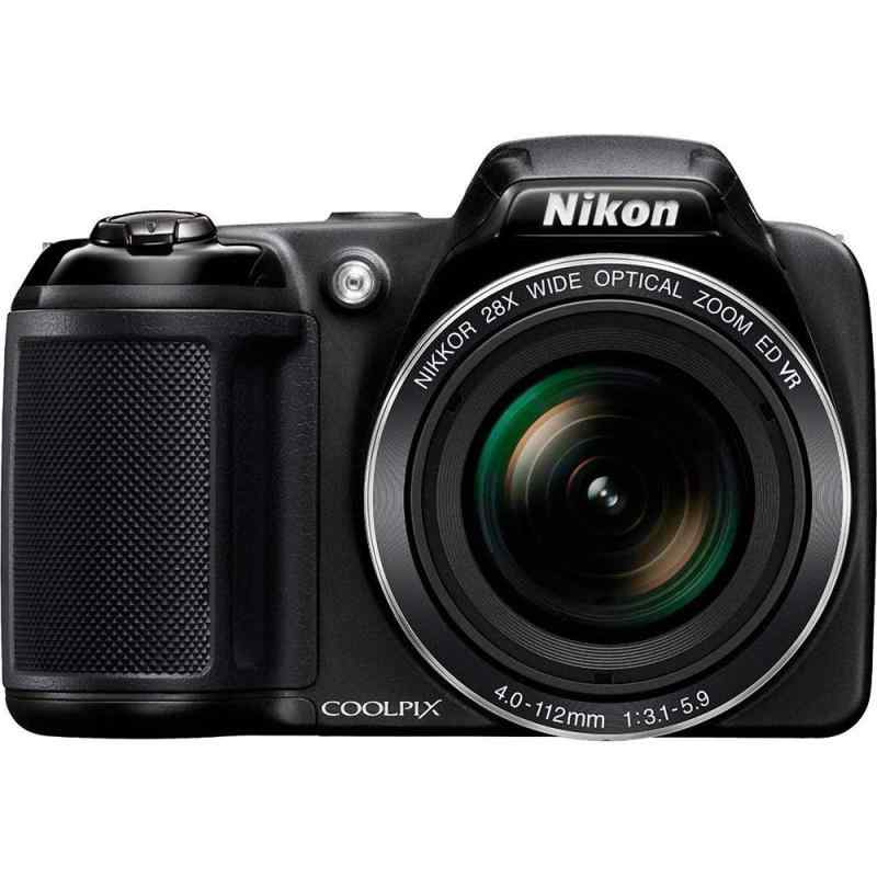 【中古】ニコン Coolpix L340 20.2 MP デジタルカメラ 28倍光学ズーム 3.0インチ液晶ディスプレイ (ブラック)｜カメラFanks-PROShop2nd店