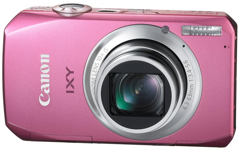 【中古】Canon デジタル写真機 IXY50S サクラ色 IXY50S(PK) 1000万絵素後ろ側照らし出すCMOS 光学10倍望遠レンズ 3.0型広広とした液晶 盛りだくさん固定ディスク画像