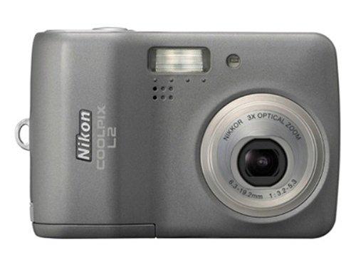 【中古】Nikon Coolpix L2 6MP デジタル写真機 3倍光学望遠レンズ付き添い人