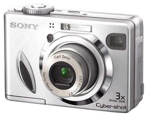 【中古】SONY DSC-W7 デジタルスチルカメラ しろがね色