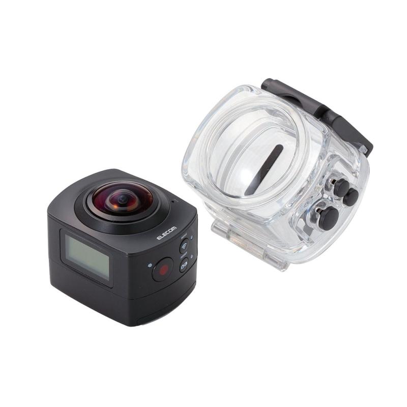 【中古】エレコム VRグラス用 360度撮影可能カメラ 半天球 ブラック ブラック ACAM-VRS01BK カメラ 中古 人気 おすすめ 高画質