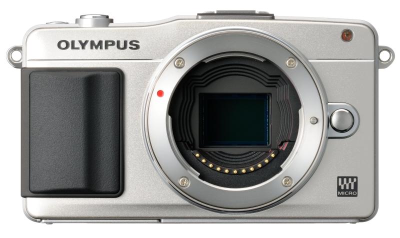【中古】OLYMPUS 鏡鑑受け答え一眼 PEN mini E-PM2 上半身 しろがね色 E-PM2 BODY SLV